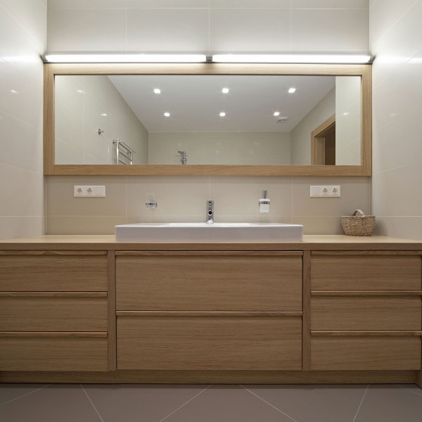 Beautiful and practical furniture for a stunning bathroom space