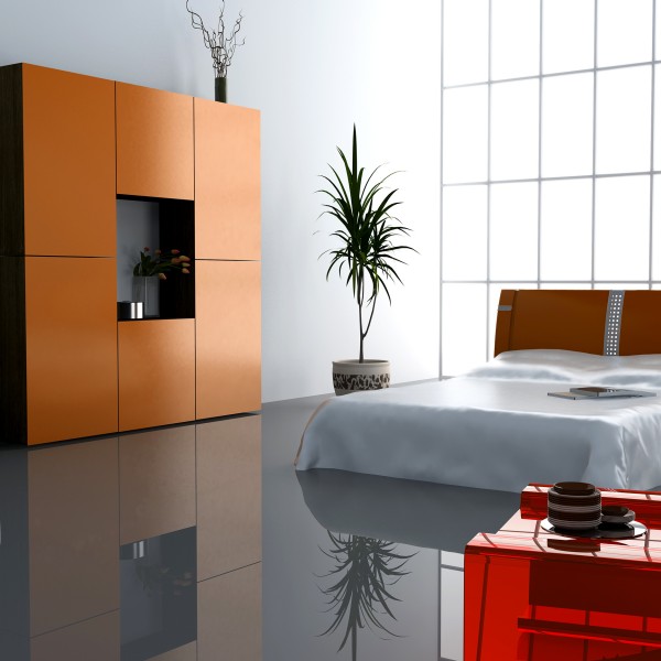 Stay cool in a modern bedroom space