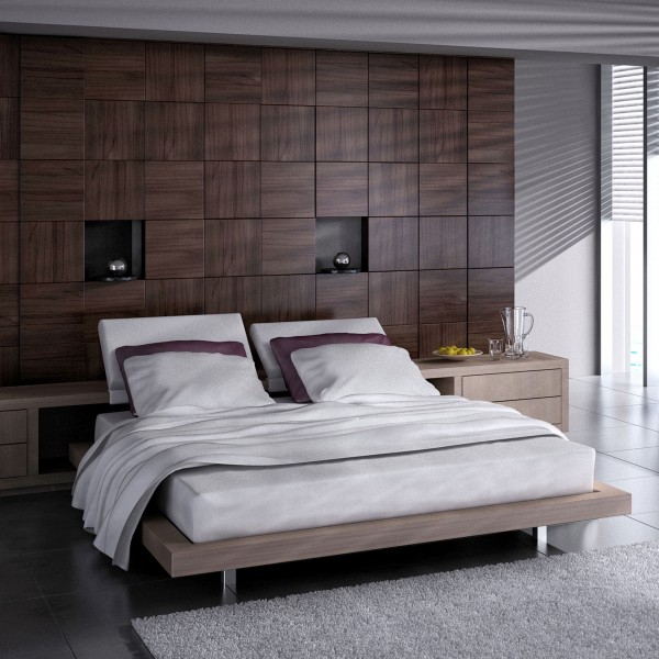 Relax and unwind in a stylish bedroom space