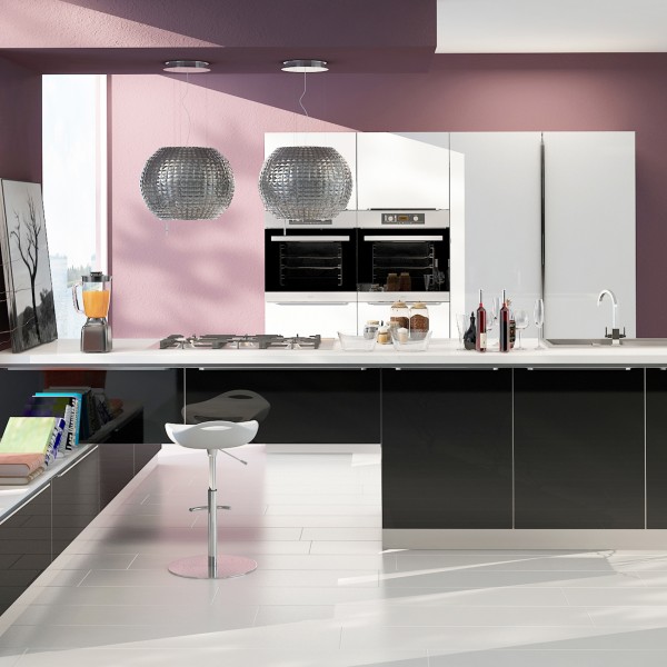 Impress with a hip kitchen and living space