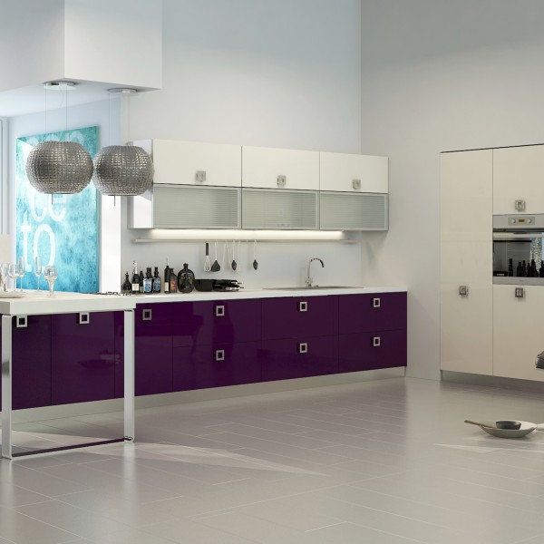 Stay cool in a funky modern kitchen and living space