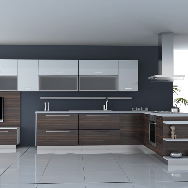 Enjoy a functional modern kitchen and living space