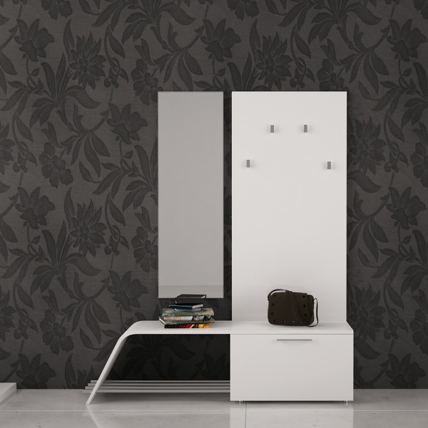 Parambulate through a stylish hall way space