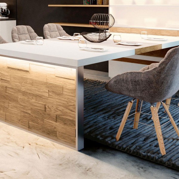 Wine and dine in a modern living space