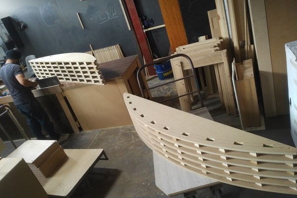 Reception Desk project - July 2016