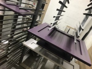 farrow and ball pelt kitchen shaker door