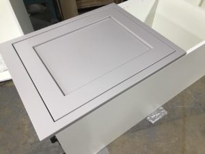in frame shaker painted door
